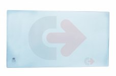 ČELNÉ SKLO SPODNÉ TVRDENÉ ZELENÉ CVA CAT 3898667