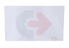 ČELNÉ SKLO SPODNÉ TVRDENÉ BEZFAREBNÉ CVA CAT 3701500