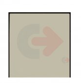ČELNÉ SKLO LAMINOVANÉ SO SIEŤOTLAČOU CVA CAT 6C9004
