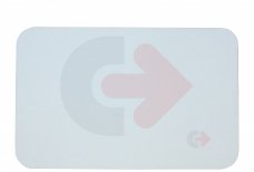 ZADNÉ SKLO TVRDENÉ ZELENÉ CAT 3406626